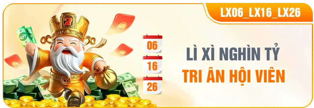 Khuyến mãi lì xì nghìn tỷ New88