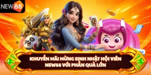 Khuyến Mãi Mừng Sinh Nhật Hội Viên NEW88 Với Phần Quà Lớn