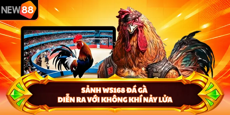 Sảnh Ws168 đá gà diễn ra với không khí nảy lửa